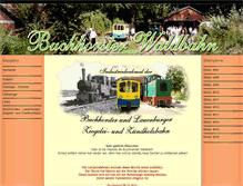 Tablet Screenshot of buchhorsterwaldbahn.de